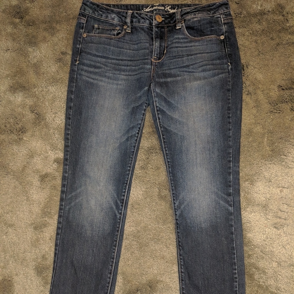 American eagle skinny jeans size 8